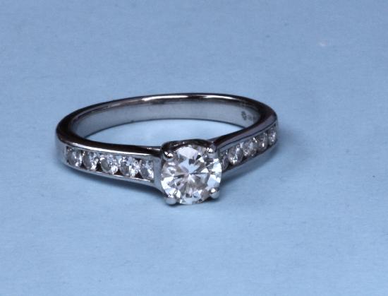 MAPPIN AND WEBB DIAMOND SOLITAIRE ENGAGEMENT RING