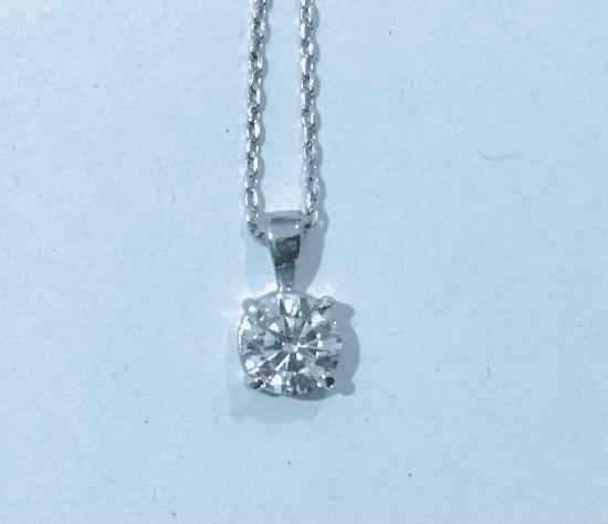 1CT DIAMOND SOLITAIRE PENDANT