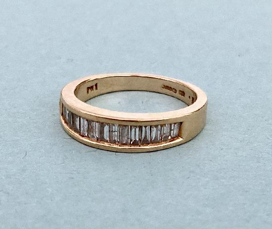 BAGETTE DIAMOND  ETERNITY RING