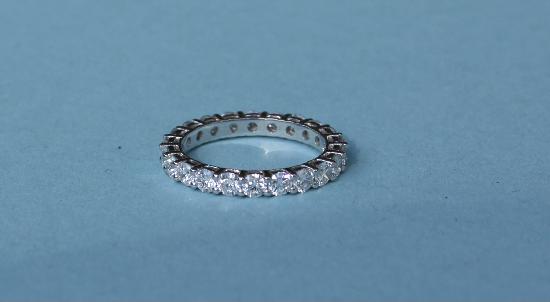 BEST QUALITY 2CT DIAMOND ETERNITY RING