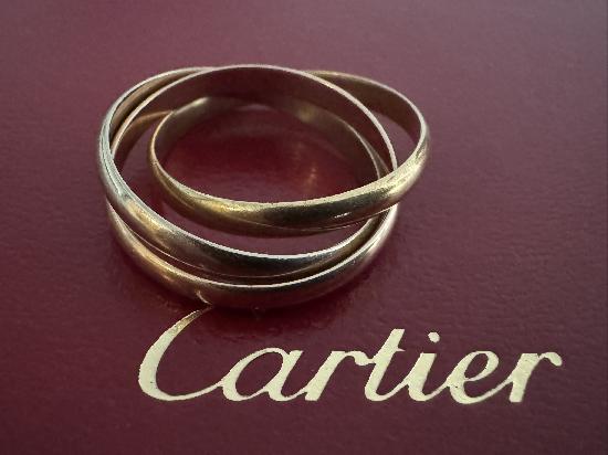 CARTIER TRINITY RING