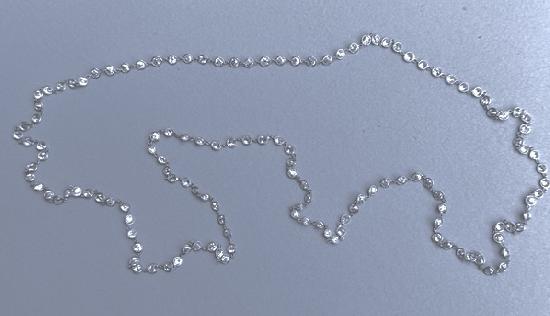 GORGEOUS SPECTACULAR  DIAMOND SET CHAIN. 