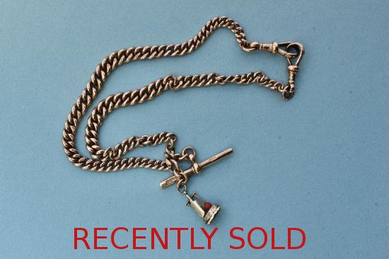 ANTIQUE ROSE GOLD ALBERT CHAIN