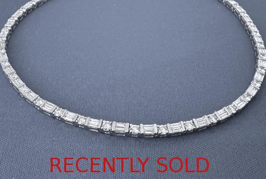 FINEST QUALITY DIAMOND CHOKER NECKLACE