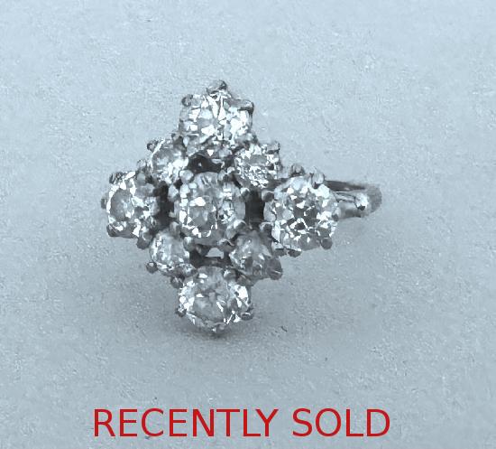 RETRO DIAMOND RING