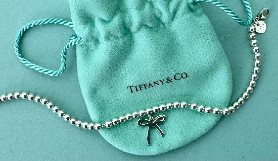 TIFFANY SILVER BOW BRACELET
