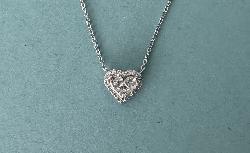 Beautiful Heart Diamond Pendant