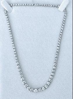 Beautiful Platinum Diamond Necklace
