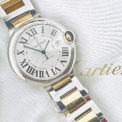 Cartier Ballon Bleu De Cartier Gents Wrist Watch