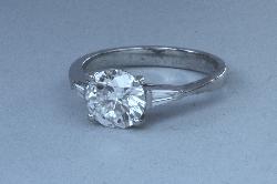 Certificated Solitaire Diamond Engagement Ring