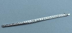 Charming Diamond  Platinum Bracelet