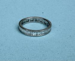 Platinum Bagette Diamond Eternity Ring
