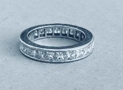 Princess-cut Diamond Eternity Ring