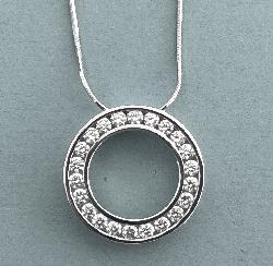 Quality Diamond Circle Of Life Pendant