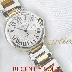 Cartier Ballon Bleu De Cartier Gents Wrist Watch