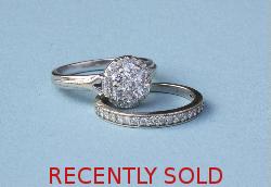 Charming Diamond Wedding Set
