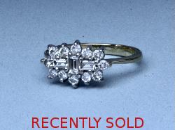 Glamorous Diamond Engagement Ring