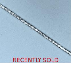 Quality Diamond Line Bracelet 
