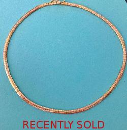 Quality Gold Choker Necklace