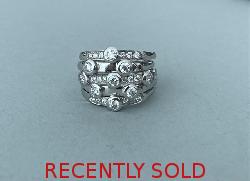 Stunning Multi-band Diamond Ring