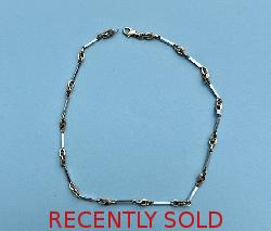Two Colour Gold Neck Chain