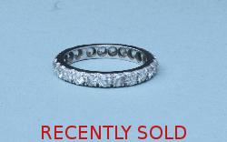 Vintage Diamond Full Eternity Ring