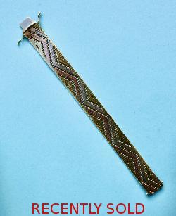 Vintage Three Colour Gold Bracelet