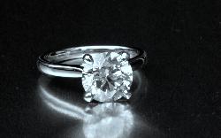 Stunning 3ct Diamond Engagement Ring