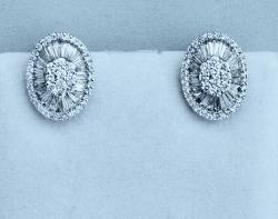 Stunning Diamond Earrings 