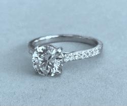 Stunning Solitaire Diamond Engagement Ring