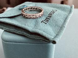 Tiffany Diamond Platinum Eternity Ring