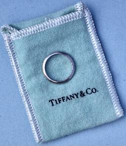 Tiffany Platinum Wedding Ring