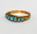Victorian Gold and Turquoise Ring